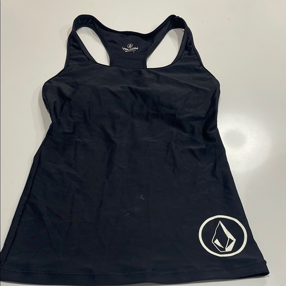 Volcom Women's Black swim Tank Top